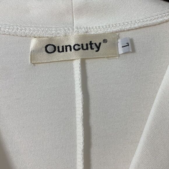 Ouncuty Size Large cream mini dress and/or tunic - Picture 4 of 6